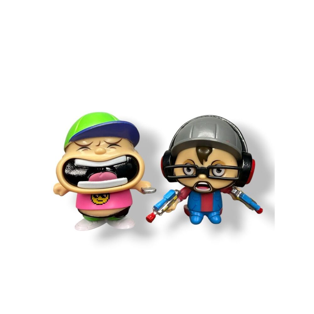 FGTeeV Collectible Mini Figures Series 2 Gamer Brat & Laser‎ Gamer Duddy